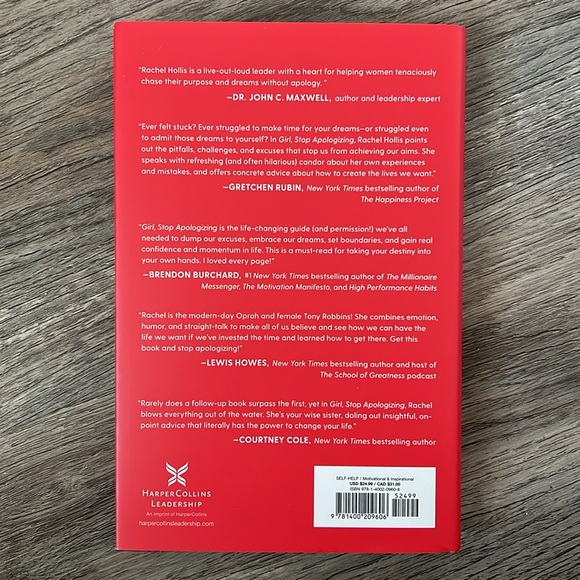 Girl, Stop Apologizing by Rachel Hollis - Picture 3 of 3